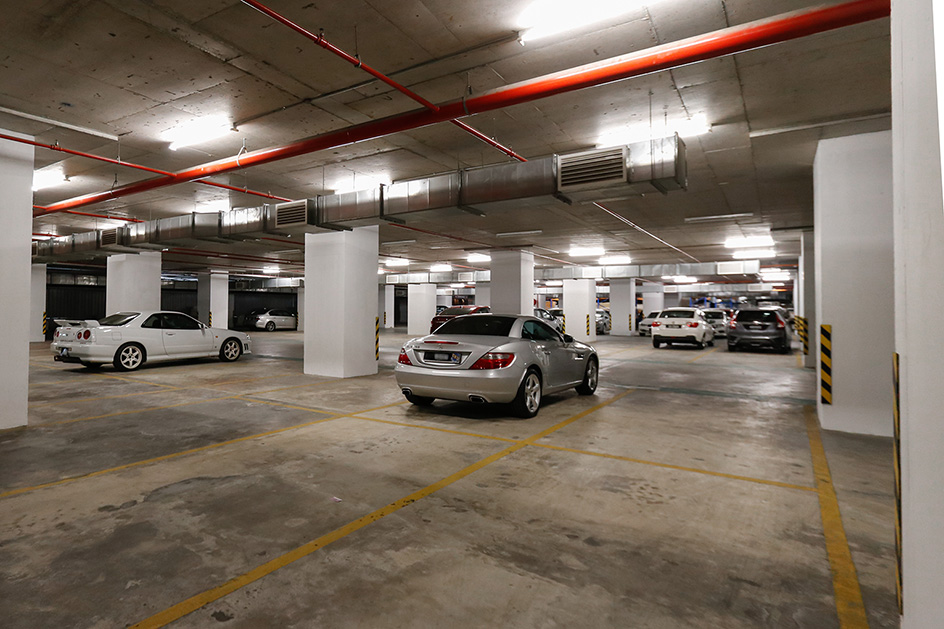 indoor carpark